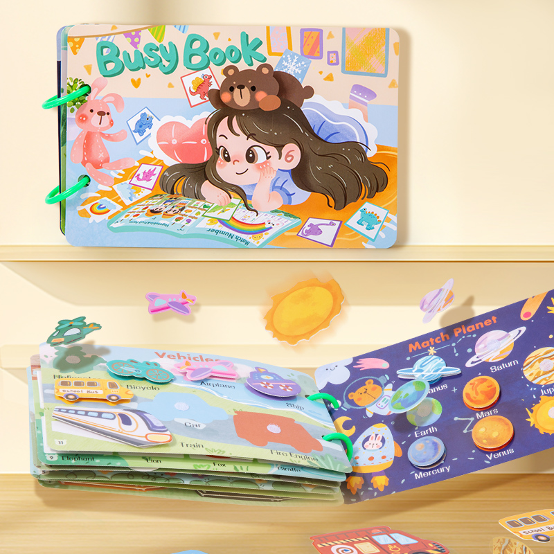 Montessori Children Busy Book  - Kids First Education ulasan dan harga