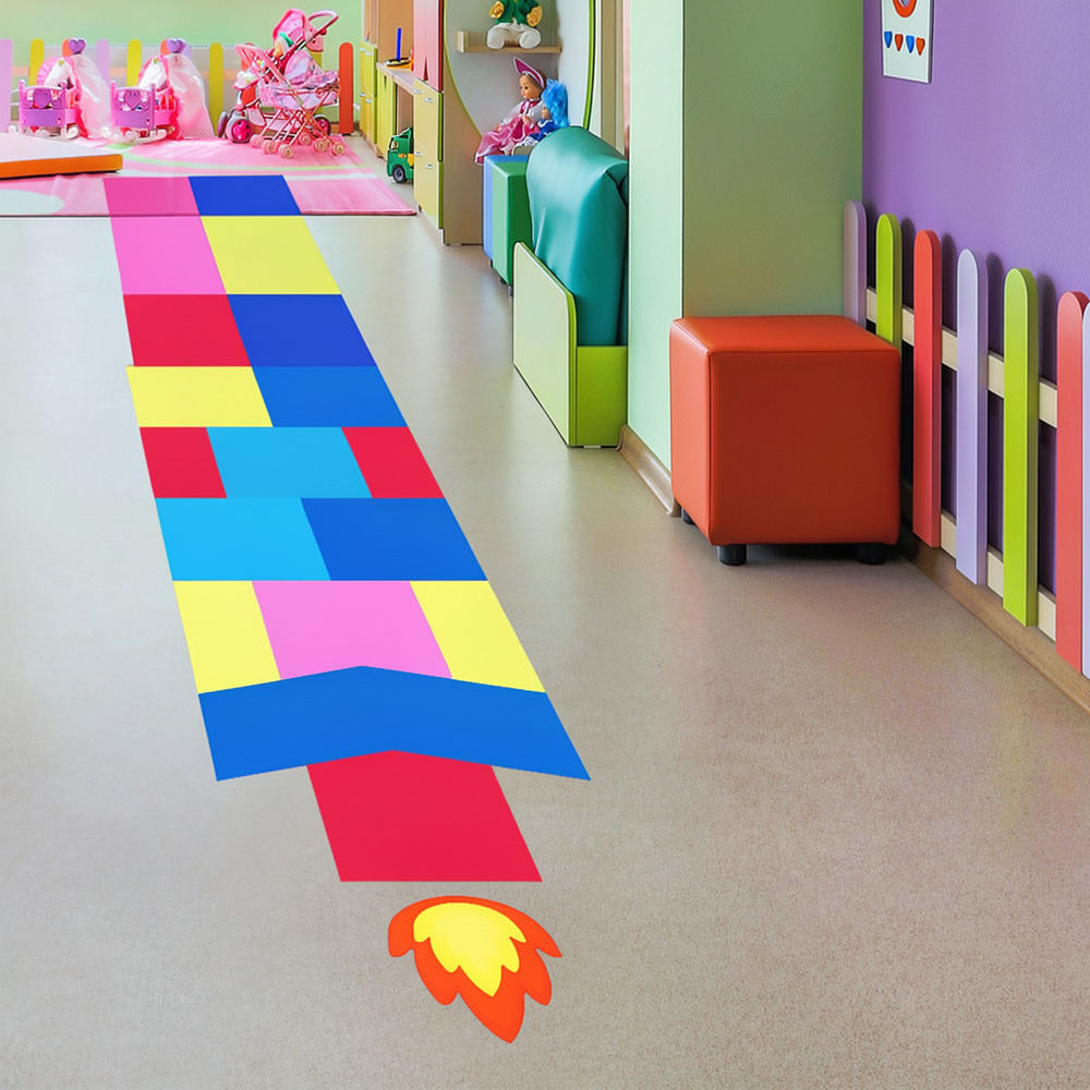 Educational Rocket Hopscotch W - Kids Education Number ulasan dan harga