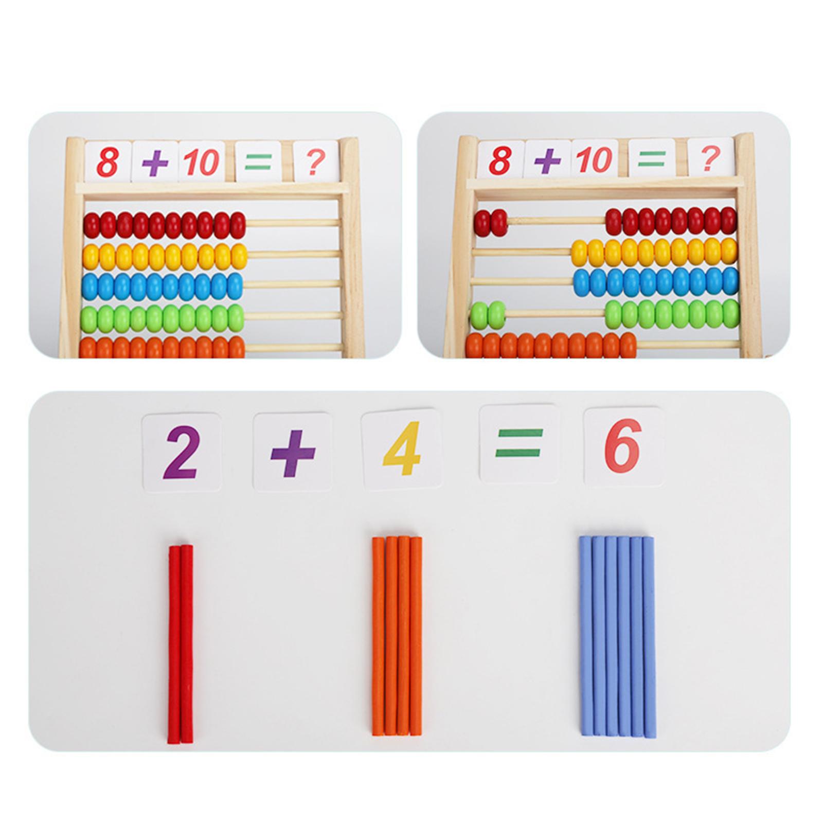 Educational Wooden Abacus Coun - Kids Education Number ulasan dan harga