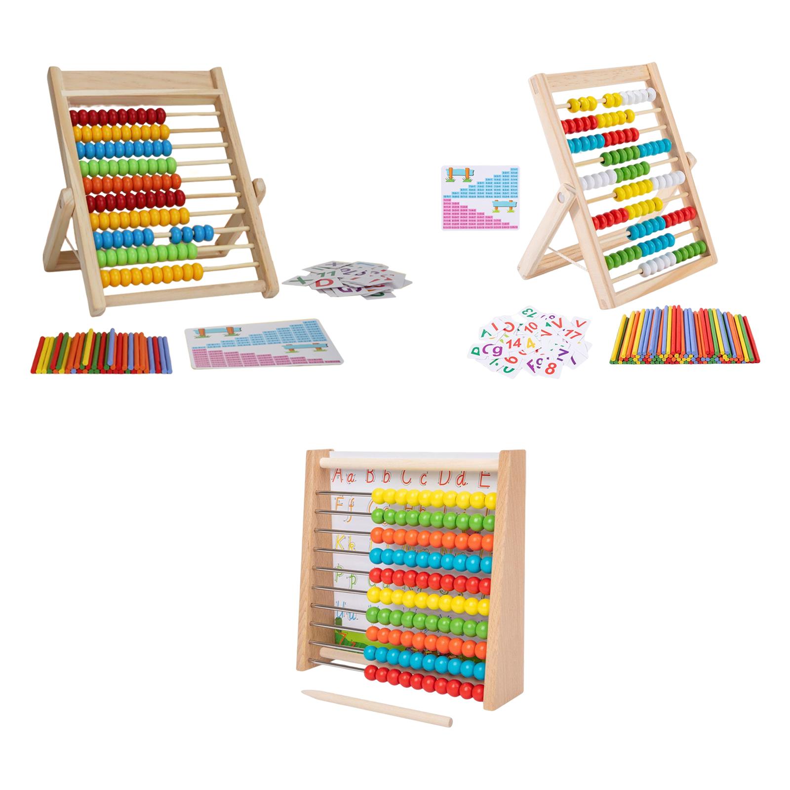 Educational Wooden Abacus Coun - Kids Education Number ulasan dan harga